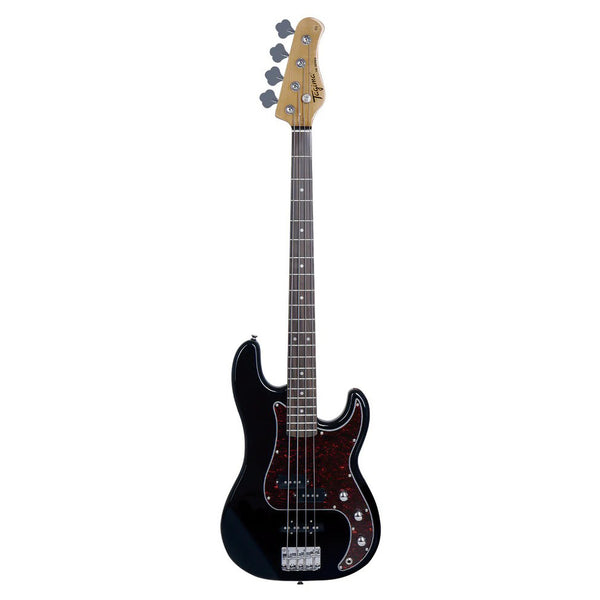 Tagima TW 65 Bass, 4 Strings, Black With Tortoise Pickguard