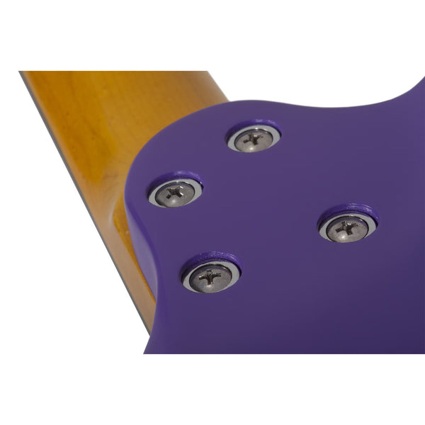 Schecter C-6 Deluxe In Satin Purple