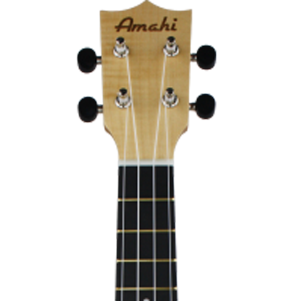 Amahi Heritage Flamed Maple Concert Ukulele With Bag