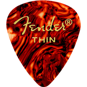 Fender 351 Shell Thin Pick Pack (12 Pack)