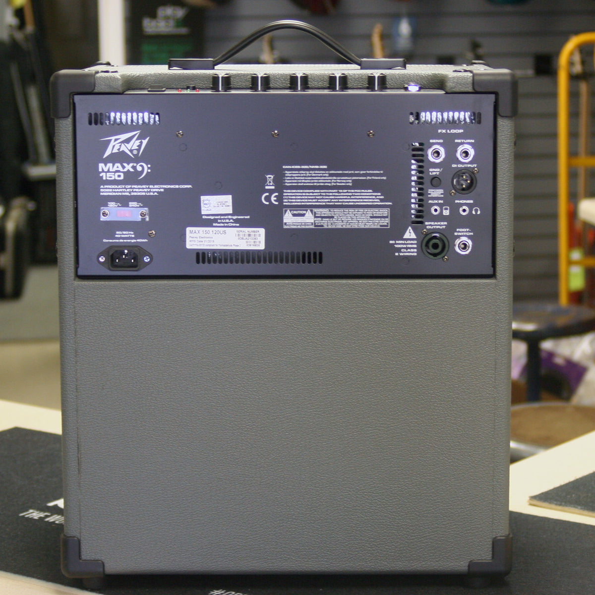 Peavey Max 150 Bass Combo Amp Backstage Music Starkville