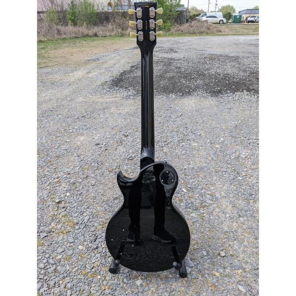Vintage V100IT Solid Body, Black Set-Neck Electric Guitar