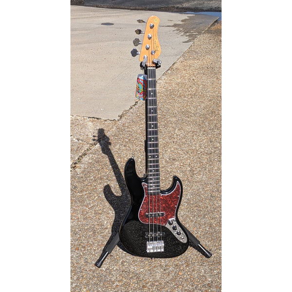 Tagima 4 String Black Bass, Tortoise Pickguard, TW73