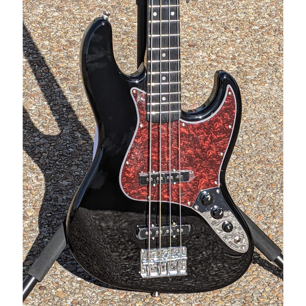 Tagima 4 String Black Bass, Tortoise Pickguard, TW73