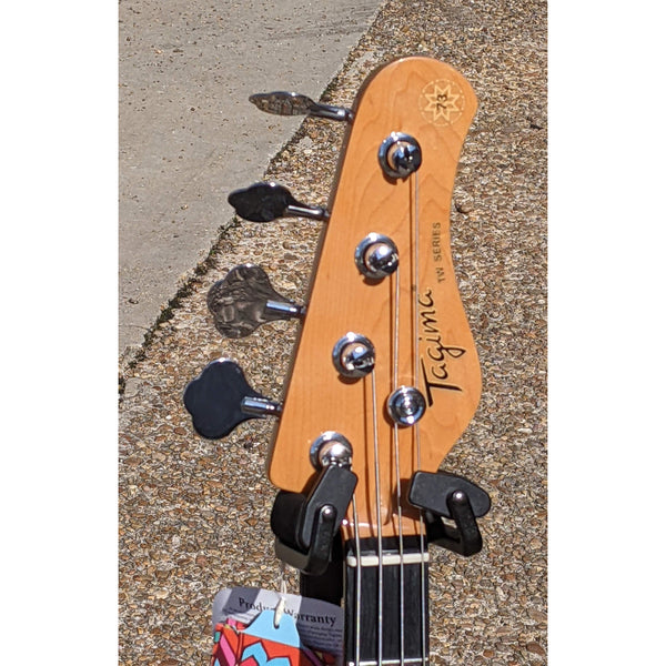 Tagima 4 String Black Bass, Tortoise Pickguard, TW73