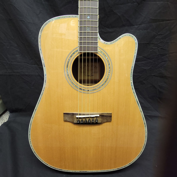 ZAD80CE Solid Cedar/Rosewood Acoustic Electric Pro Series