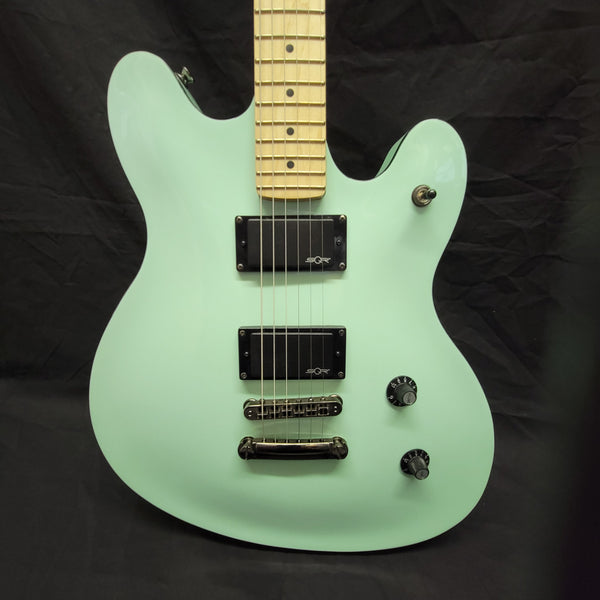 Squier Contemporary Active Starcaster Electric Guitar, Surf Pearl, Maple Fingerboard