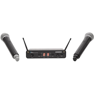 Samson Dual Handheld Wireless Microphone System, Concert 288