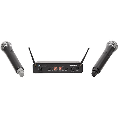 Samson Dual Handheld Wireless Microphone System, Concert 288