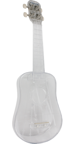 Amahi Crystal Clear Ukulele, With Amahi Carry Bag