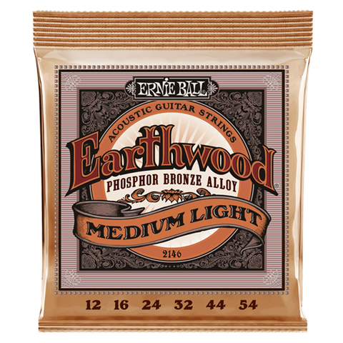 Earthwood Phosphor Bronze Medium Light 12-54