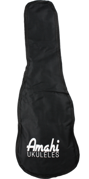 Amahi Dark Night Black Soprano Ukulele
