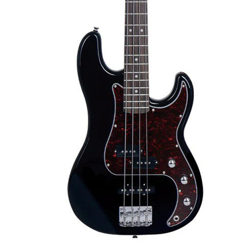 Tagima TW 65 Bass, 4 Strings, Black With Tortoise Pickguard