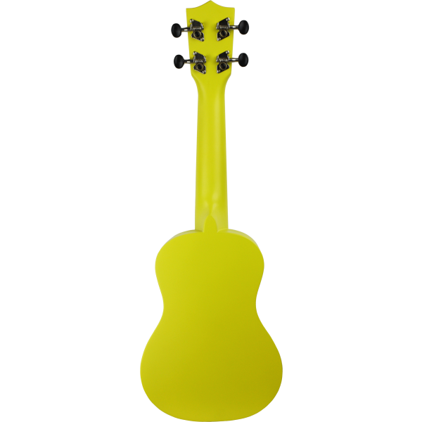 Amahi Neon Yellow Soprano Ukulele With Bag