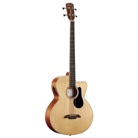 Alvarez AB60CE Acoustic Bass, Solid Sitka Spruce Top, LR Baggs Pickup