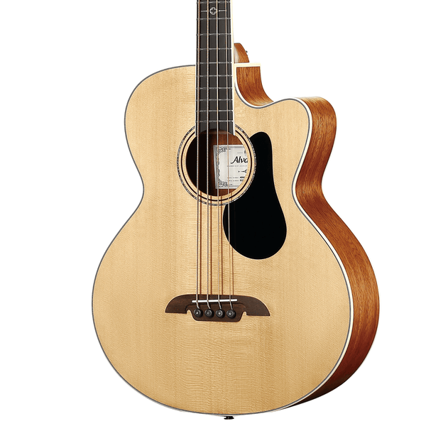 Alvarez AB60CE Acoustic Bass, Solid Sitka Spruce Top, LR Baggs Pickup