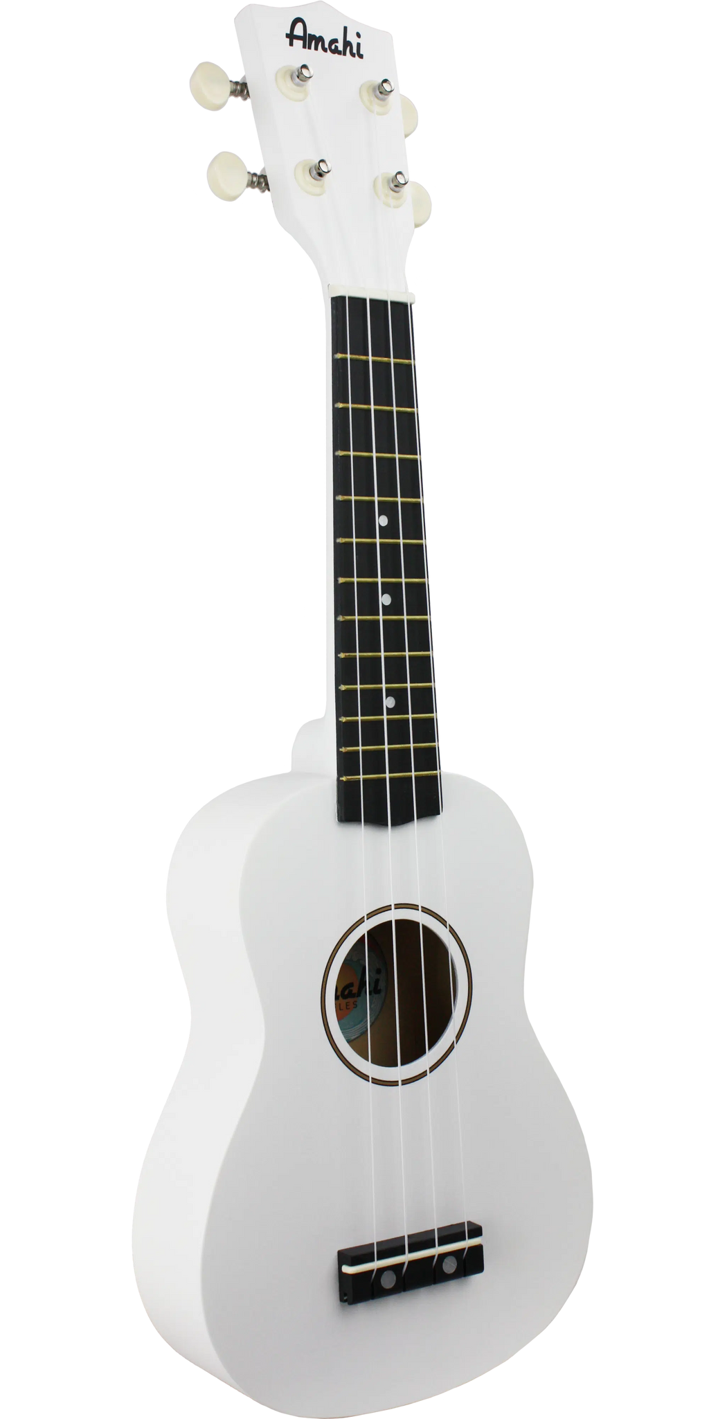 Amahi White Soprano Ukulele