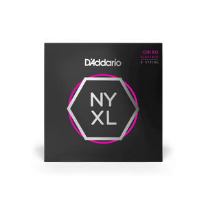 D'Addario NYXL Electric Guitar Strings 09-80 Super Light 8-String