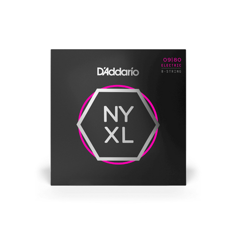 D'Addario NYXL Electric Guitar Strings 09-80 Super Light 8-String