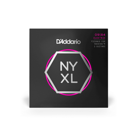 D'Addario NYXL Electric Guitar Strings 09-84 Custom Light 8-String For Strandberg Guitars
