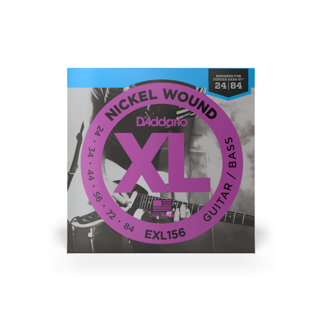 XL Nickel Electric Guitar Strings 24-84 For Fender Bass VI