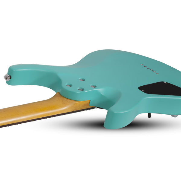 Schecter C-6 Deluxe In Satin Aqua