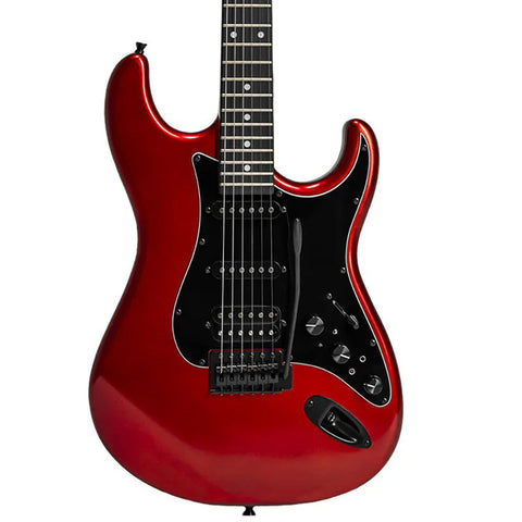 Tagima Sixmart Electric Guitar, Candy Apple Red, Built-In Effects