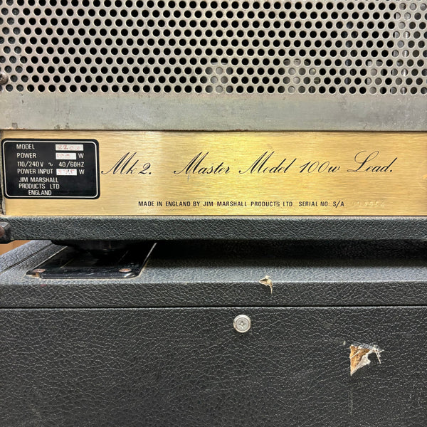 Marshall 100W Half-Stack