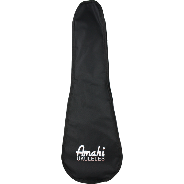 Amahi Heritage Ebony Concert Ukulele  With Bag