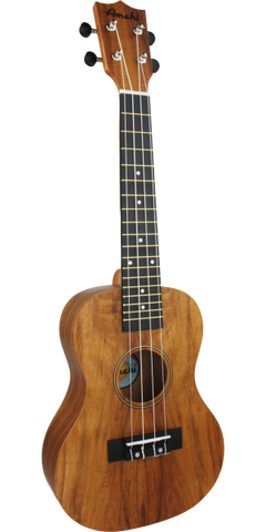 Amahi Heritage Koa Concert Ukulele With Bag