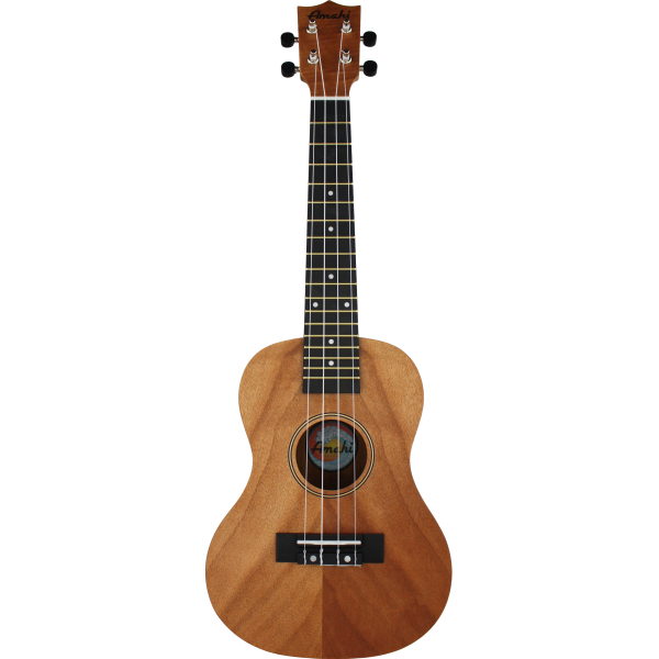 Amahi Heritage Okoume Concert Ukulele With Bag