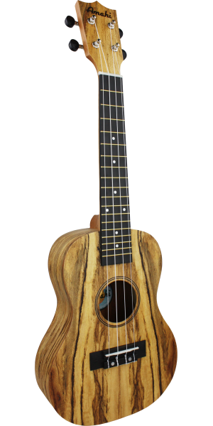 Amahi Heritage Spalted Maple Concert Ukulele With Bag