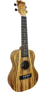 Amahi Heritage Spalted Maple Concert Ukulele With Bag