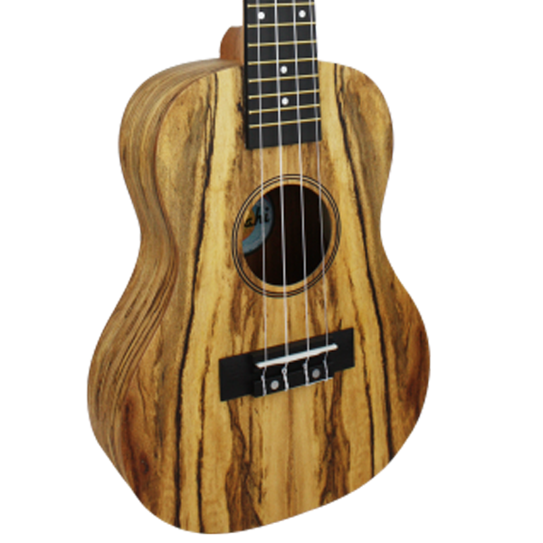 Amahi Heritage Spalted Maple Concert Ukulele With Bag
