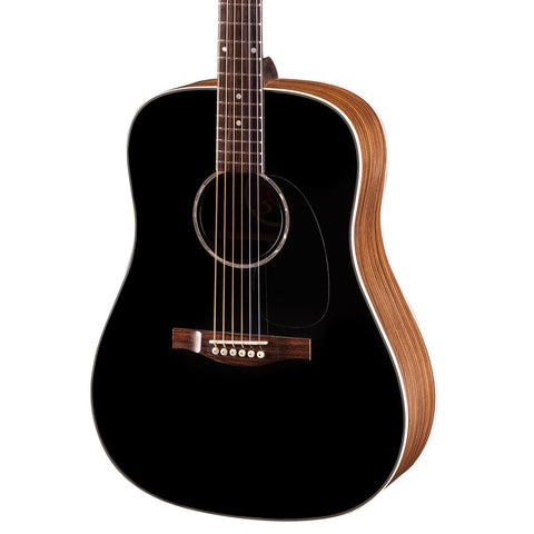 Eastman PCH2-D-BK Dreadnought Acoustic Guitar With Eastman Gig Bag