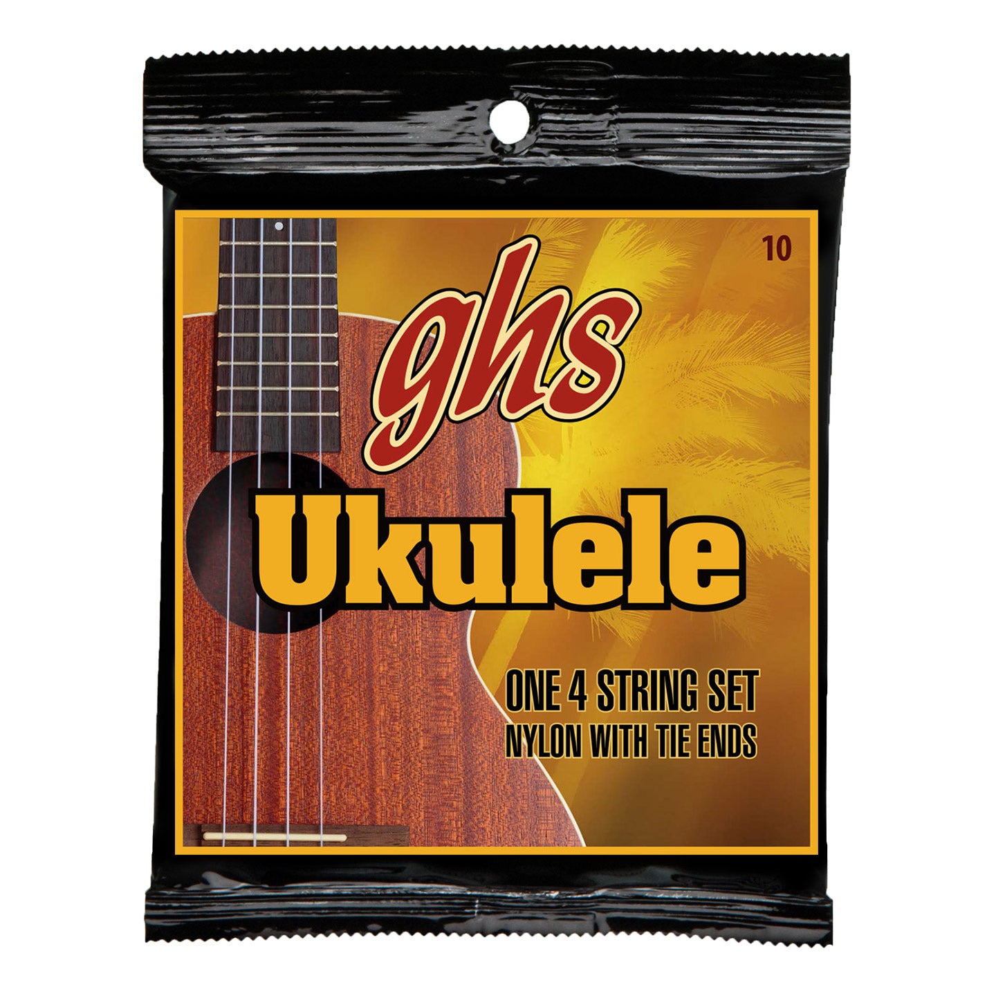 GHS Ukulele, Standard, White Nylon String Set