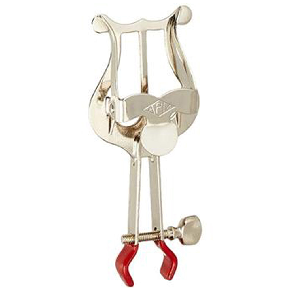 Trumpet Lyre, Clamp-On Nickel Finish