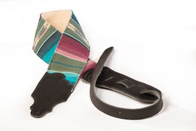 Franklin Strap, 3" Saddle Blanket Strap, Black Leather Ends
