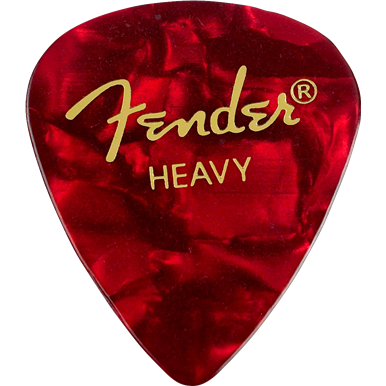 Fender 351 Heavy Celluloid Pick Pack (12 Pack)
