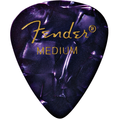 Fender 351 Medium Purp Moto Pick Pack (12 Pack)