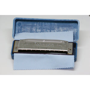 Johnson Blues King Harmonica, Key of E