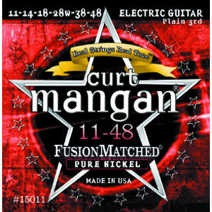 Curt Mangan Pure Nickel 11-48 Electric Guitar Strings