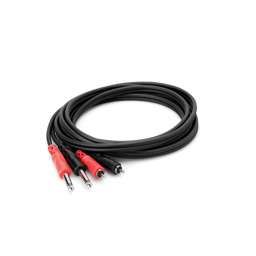 Hosa Dual 1/4" to Dual RCA