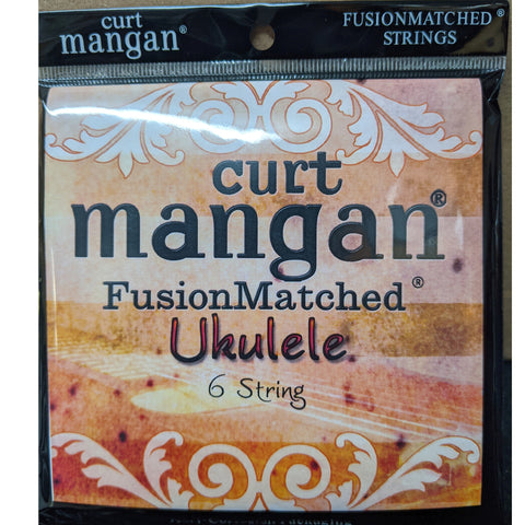 Curt Mangan 6 String Tenor Uke Set (EADGBE)