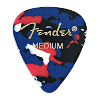 Fender 351 Confetti Medium Pick Pack (12 Pack)