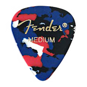 Fender 351 Confetti Medium Pick Pack (12 Pack)