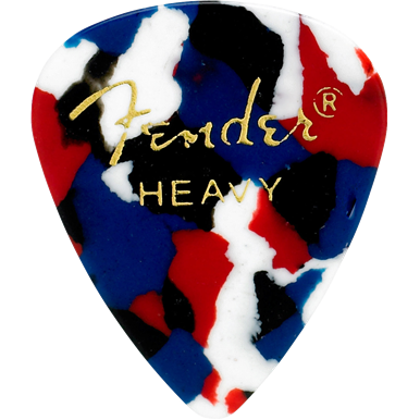 Fender 351 Confetti Heavy Pick Pack (12 Pack)