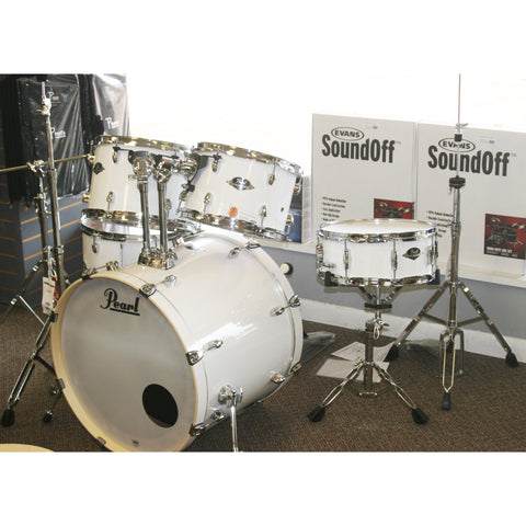 Pearl Pure White Export 22" 5 Piece Kit With Hardware