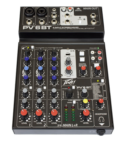 Peavey PV6 BT Mixer