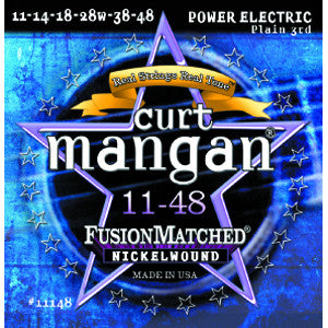 Curt Mangan 11-48 Nickel Wound Electric Guitar Strings